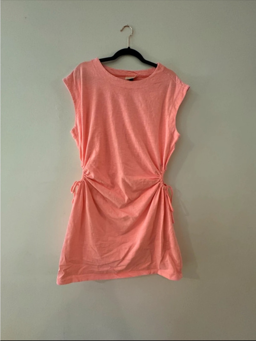 Universal Thread Coral Side-Tie Mini Dress